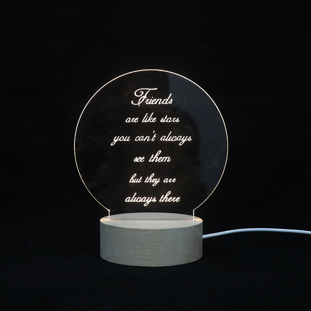 Personalized Night Light For Your Bedroom Decoration
