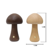 Nature's Gift Wooden Mushroom Lamp With Rechargeable Battery