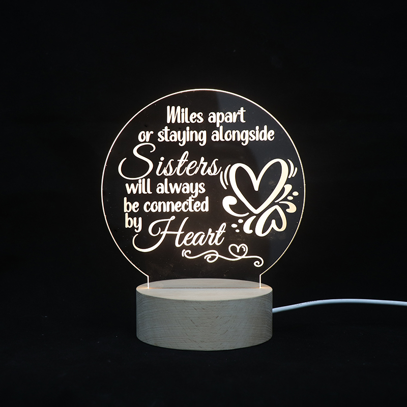 Personalized Night Light For Your Bedroom Decoration