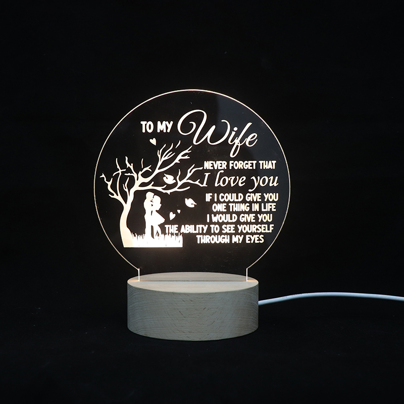 Personalized Night Light For Your Bedroom Decoration