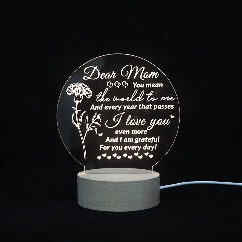 Personalized Night Light For Your Bedroom Decoration