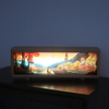 Custom Design Rechargeable Night Lamp Acrylic Light Box With Touch Switch