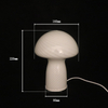 USB Ceramic Table Desk Lamp Led Night Light Mushroom Bedside Lamp For Home