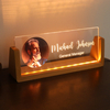 Acrylic U-shaped Bracket Photo Frame Light