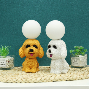 Pet Dog Bedside Night Light for Bedroom Decoration