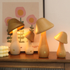 Rotatable Mushroom Lamp Wooden Led Night Light Gift Table Lamp For Girls