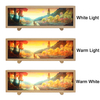 Custom Design Rechargeable Night Lamp Acrylic Light Box With Touch Switch