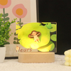 Acrylic Night Light with Lotus Pattern