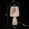 Custom USB Ceramic Table Lamp Led Night Light For Bedroom Decoration