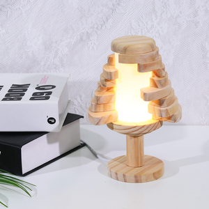 Nordic Style Multi-layer Wooden Night Light