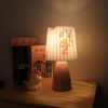 Custom USB Ceramic Table Lamp Led Night Light For Bedroom Decoration