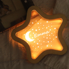 Star Style Wooden LED Night Light