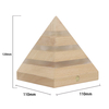 Pyramid Shaped USB Wooden Night Light