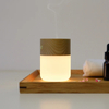 Solid Wood Tri Color Dimming Controlled Fireless Fragrance Atmosphere Night Light