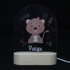 Acrylic UV Night Light in Bear Style