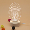 3D Atmosphere Decorative Lamp Acrylic Carved LED Night Light