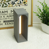 Door Shape Rechargeable Cement Night Light Touch Table Lamp For Study Room