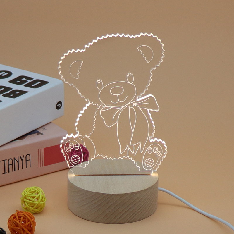 3D acrylic children's night light