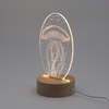 3D Atmosphere Decorative Lamp Acrylic Carved LED Night Light