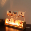 U-shaped Bracket Photo Frame Acrylic Night Light 