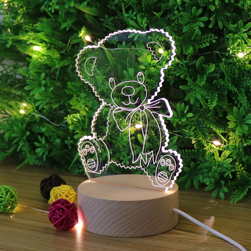 3D acrylic children's night light