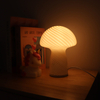 USB Ceramic Table Desk Lamp Led Night Light Mushroom Bedside Lamp For Home