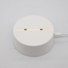 Black ABS Led Lamp Base Battery Touch RGB 3D Night Light Base For Acrylic