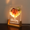 Acrylic U-shaped Bracket Photo Frame Light