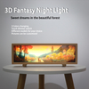 Custom Design Rechargeable Night Lamp Acrylic Light Box With Touch Switch